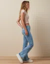 American Eagle Outfitters Ae Luxe Super High-waisted Flare Jean In Multi