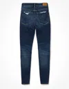 American Eagle Outfitters Ae Next Level Curvy High-waisted Ripped Jegging In Multi