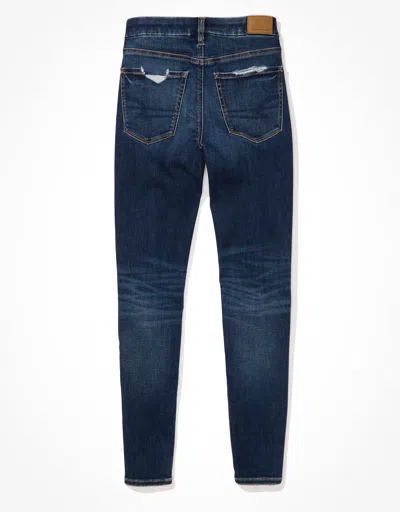American Eagle Outfitters Ae Next Level Curvy High-waisted Ripped Jegging In Multi