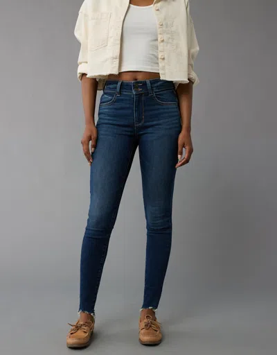 American Eagle Outfitters Ae Next Level High-waisted Jegging In Blue