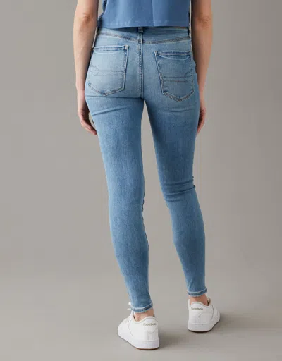 American Eagle Outfitters Ae Next Level High-waisted V-rise Jegging In Blue