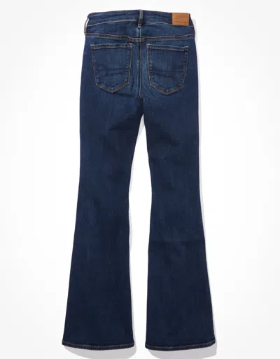 American Eagle Outfitters Ae Next Level Low-rise Flare Jean In Blue
