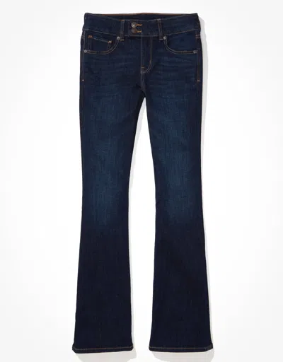 American Eagle Outfitters Ae Next Level Low-rise Kick Bootcut Jean In Blue