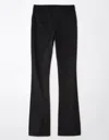American Eagle Outfitters Ae Next Level Pull-on High-waisted Kick Bootcut Pant In Black