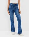 AMERICAN EAGLE OUTFITTERS AE NE(X)T LEVEL SUPER HIGH-WAISTED FLARE JEAN