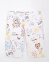 AMERICAN EAGLE OUTFITTERS AE PRIDE STRETCH LOW-RISE BAGGY BERMUDA SHORT