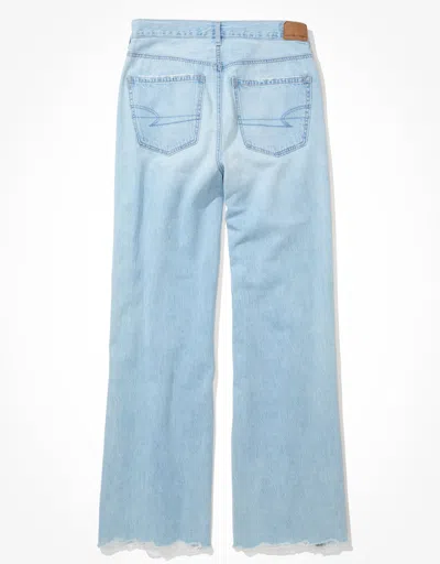 American Eagle Outfitters Ae Ripped Super High-waisted Baggy Wide-leg Jean In Multi