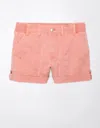AMERICAN EAGLE OUTFITTERS AE SNAPPY STRETCH 4" PERFECT CARGO SHORT