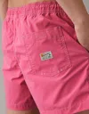 American Eagle Outfitters Ae Solid Flex 5" Swim Trunk In Pink