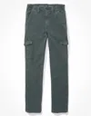 American Eagle Outfitters Ae Stretch Cargo Straight Pant In Blue
