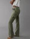 American Eagle Outfitters Ae Stretch Classic Bootcut Cargo Pant In Green