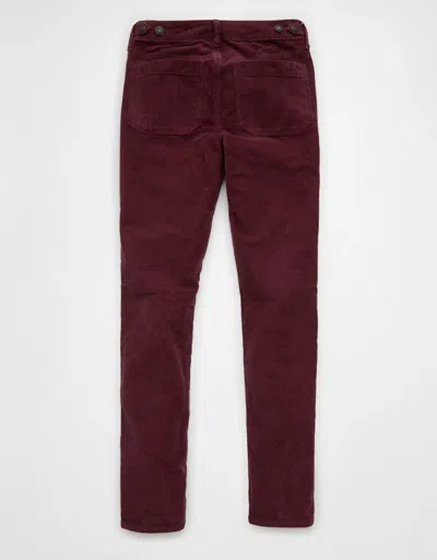 American Eagle Outfitters Ae Stretch Corduroy Classic Skinny Pant In White