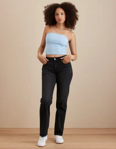 American Eagle Outfitters Ae Stretch Curvy Straight Jean In Multi