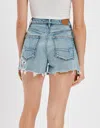 AMERICAN EAGLE OUTFITTERS AE STRETCH DENIM HIGHEST WAIST '90S BOYFRIEND SHORT