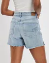 AMERICAN EAGLE OUTFITTERS AE STRETCH DENIM HIGHEST WAIST BAGGY SHORT