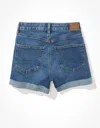 AMERICAN EAGLE OUTFITTERS AE STRETCH DENIM MOM SHORTS