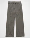American Eagle Outfitters Ae Stretch Poppy Trouser In Brown