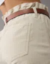 American Eagle Outfitters Ae Stretch Super High-waisted Corduroy Paper Bag Barrel Pant In Multi