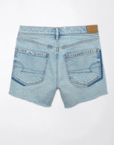 American Eagle Outfitters Ae Strigid 4" Perfect Ripped Denim Short In Multi