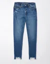 American Eagle Outfitters Ae Next Level High-waisted Stacked Skinny Jean In Multi