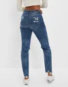 AMERICAN EAGLE OUTFITTERS AE STRIGID RIPPED MOM JEAN
