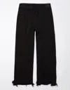 American Eagle Outfitters Ae Stretch High-waisted Ultra Wide-leg Coated Trouser Jean In Multi