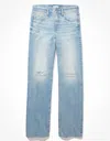American Eagle Outfitters Ae77 Premium Low-rise Baggy Straight Jean In Multi