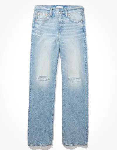 American Eagle Outfitters Ae77 Premium Low-rise Baggy Straight Jean In Multi