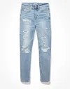 American Eagle Outfitters Ae77 Premium Mom Jean In Multi