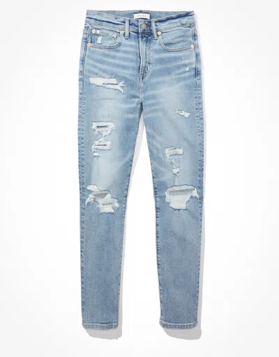 American Eagle Outfitters Ae77 Premium Mom Jean In Multi