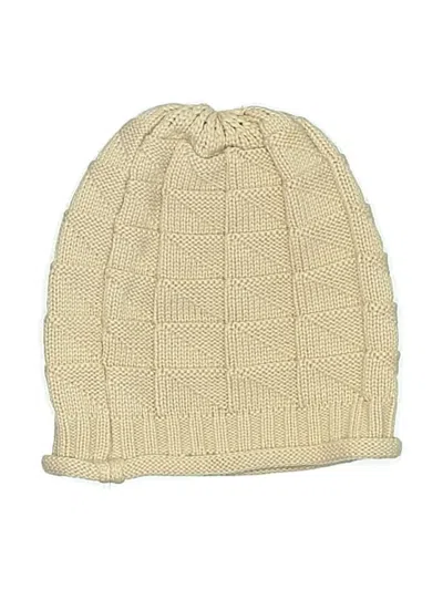 Pre-owned American Eagle Outfitters Beanie Hat In Ivory