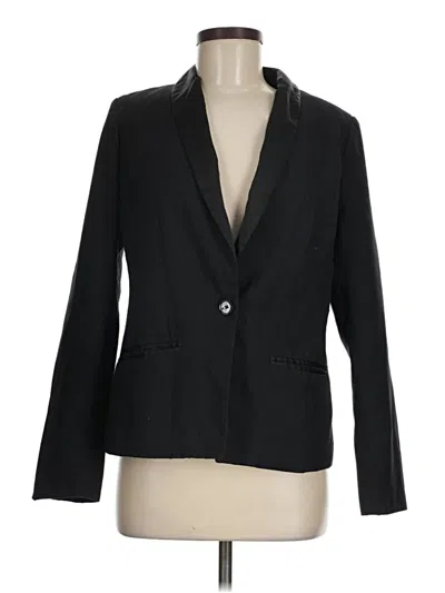 Pre-owned American Eagle Outfitters Blazer Jacket In Black