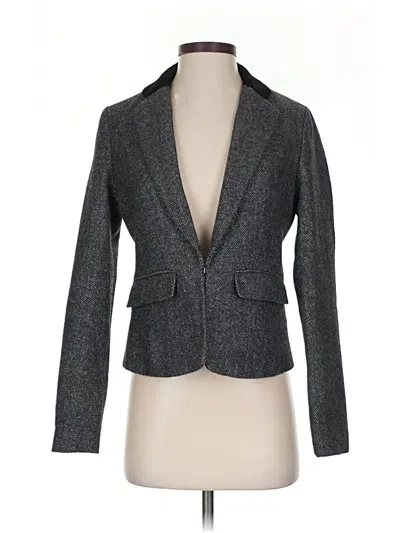 Pre-owned American Eagle Outfitters Blazer Jacket In Blue