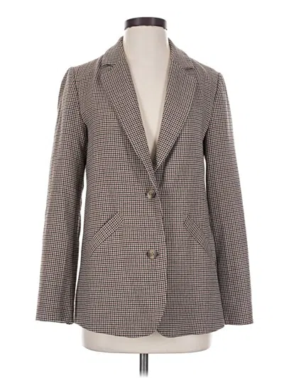 Pre-owned American Eagle Outfitters Blazer Jacket In Brown