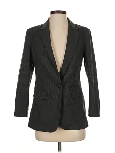 Pre-owned American Eagle Outfitters Blazer Jacket In Gray