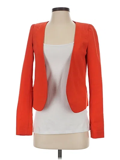 Pre-owned American Eagle Outfitters Blazer Jacket In Orange