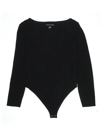 Pre-owned American Eagle Outfitters Bodysuit In Black