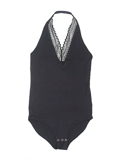 Pre-owned American Eagle Outfitters Bodysuit In Black