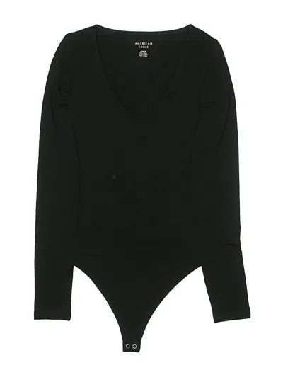 Pre-owned American Eagle Outfitters Bodysuit In Black