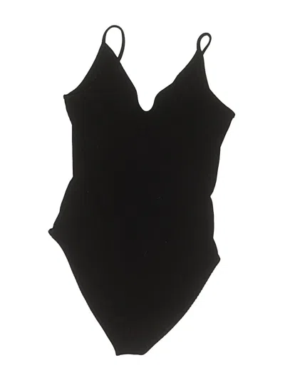 Pre-owned American Eagle Outfitters Bodysuit In Black