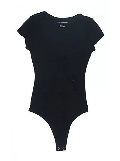 Pre-owned American Eagle Outfitters Bodysuit In Black