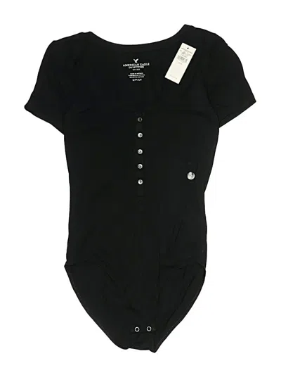 Pre-owned American Eagle Outfitters Bodysuit In Black