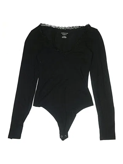 Pre-owned American Eagle Outfitters Bodysuit In Black