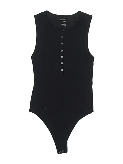 Pre-owned American Eagle Outfitters Bodysuit In Black