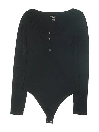 Pre-owned American Eagle Outfitters Bodysuit In Black