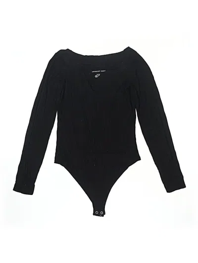 Pre-owned American Eagle Outfitters Bodysuit In Black