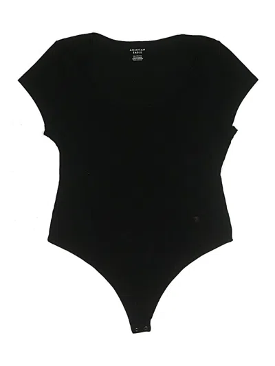 Pre-owned American Eagle Outfitters Bodysuit In Black