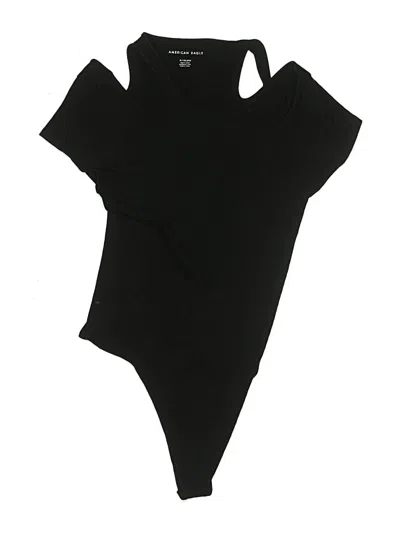 Pre-owned American Eagle Outfitters Bodysuit In Black