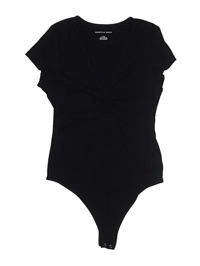 Pre-owned American Eagle Outfitters Bodysuit In Black