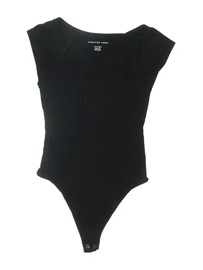Pre-owned American Eagle Outfitters Bodysuit In Black
